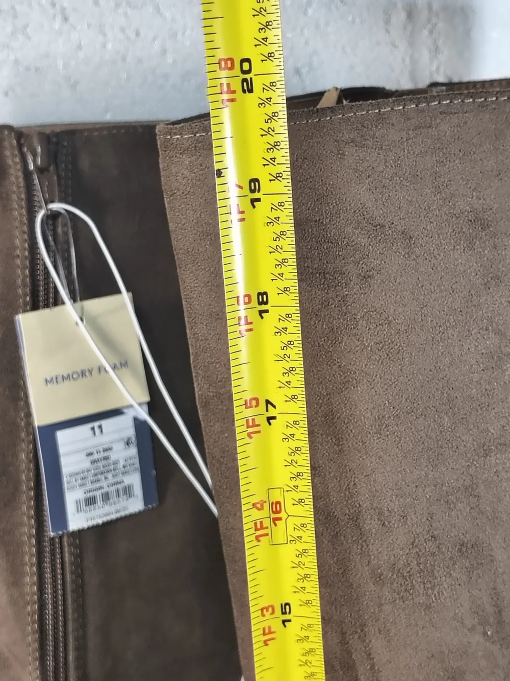 Target Universal Thread Women's High Knee Boots Brown Suede Size 11 New